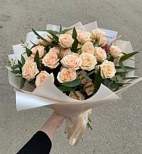 Букет Кремовые розы Латте в Нарынке